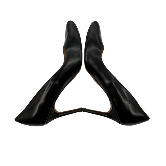 Cole Haan Black Leather Heels Size 8 1/2 Women's - Picture 5 of 8